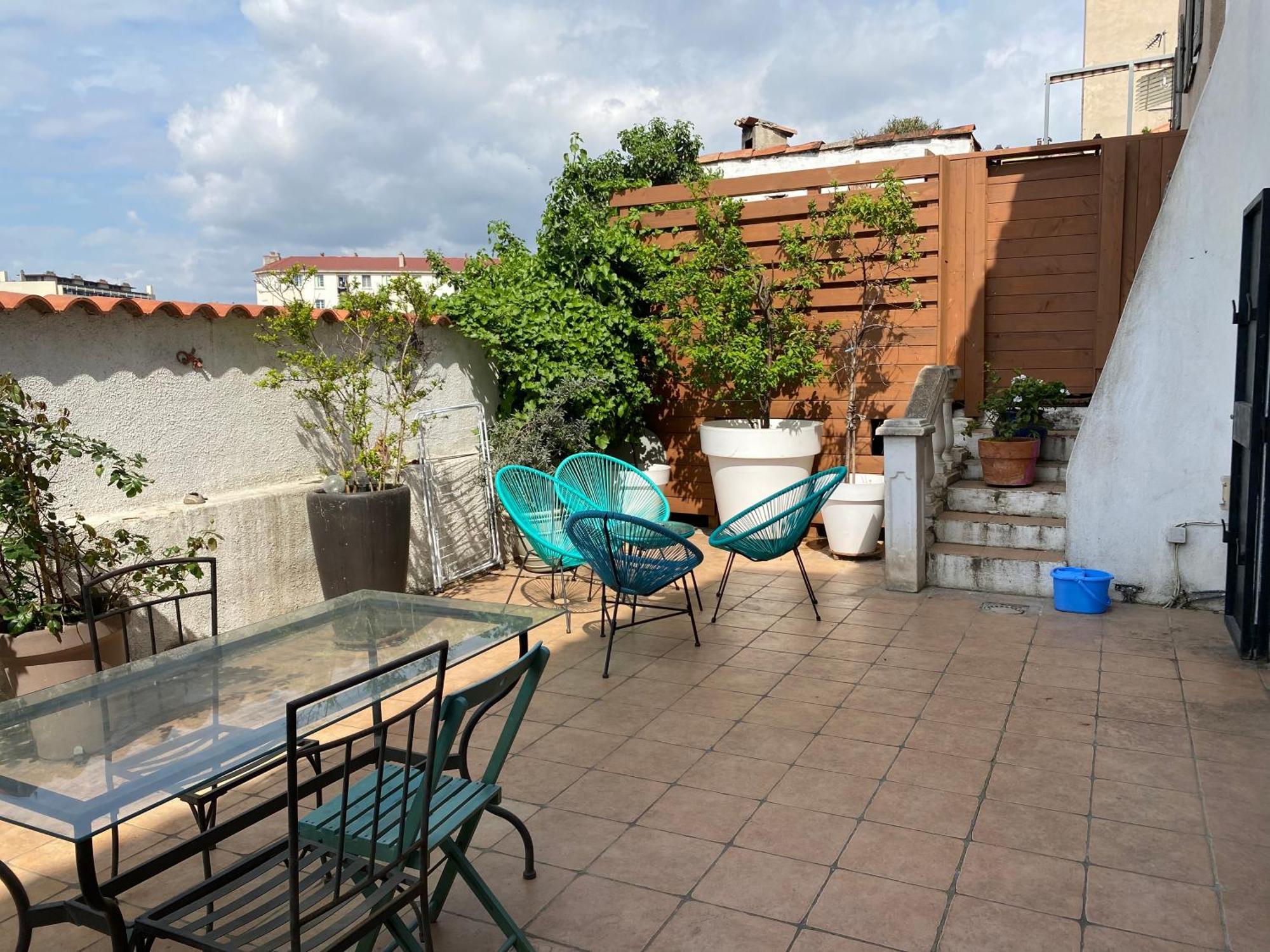 Maison 3 Chambres Gde Terrasse Proche Vieux Port Et Sncf Марсилия Екстериор снимка