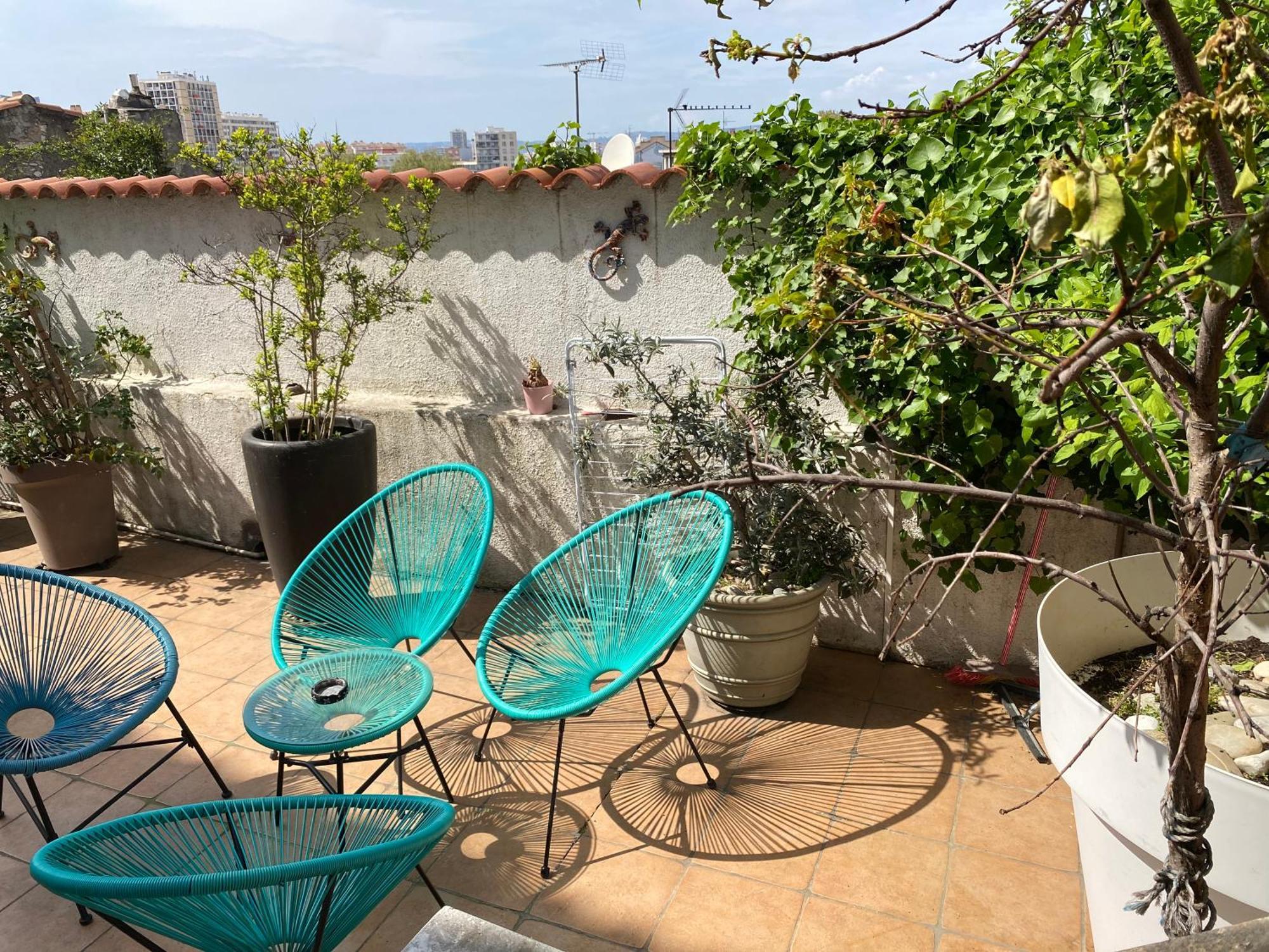 Maison 3 Chambres Gde Terrasse Proche Vieux Port Et Sncf Марсилия Екстериор снимка